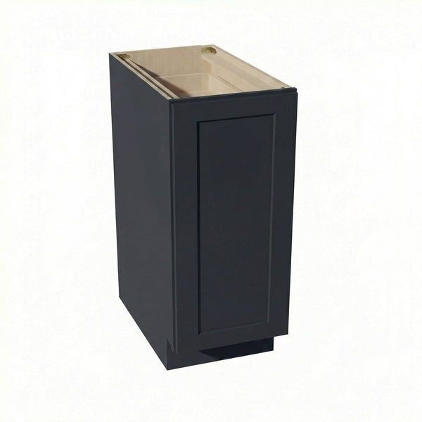 Shaker Pull-Out Cabinet 12" (BF12-PO) · Ardelle - Ebony - Hero