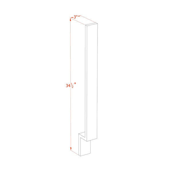 Base Filler 3" (BF3) · Ardelle - Dimensions