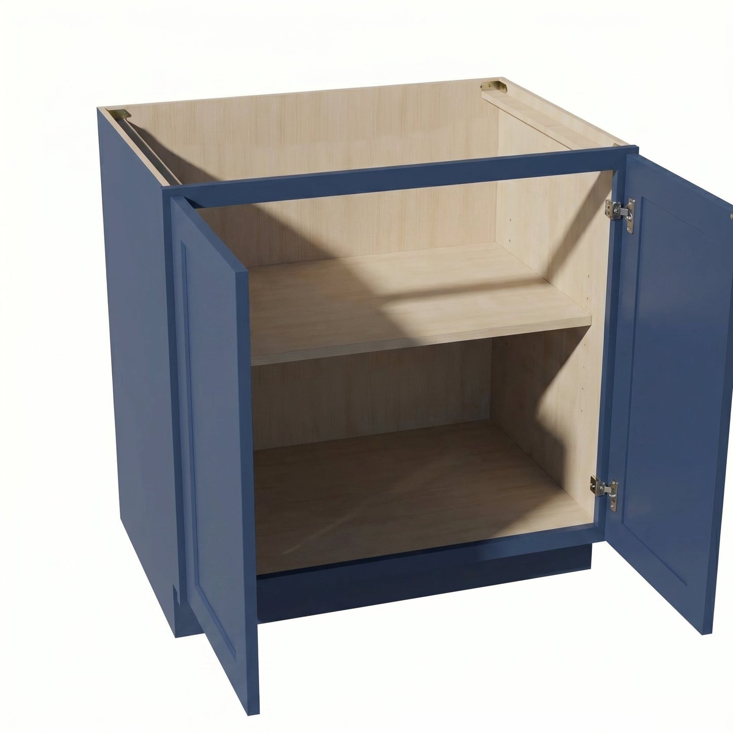 Shaker Base Cabinet 33" (BF3324) · Ardelle - Blue - Interior