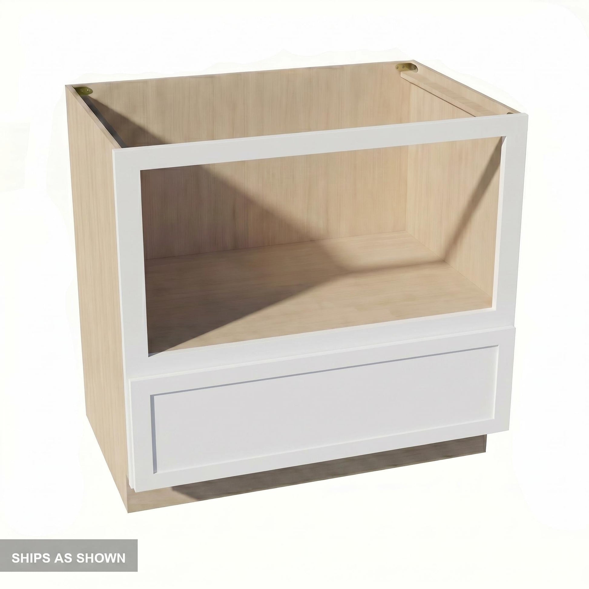 Slim Shaker Microwave Base Cabinet 27" (BMC27) · Slim
