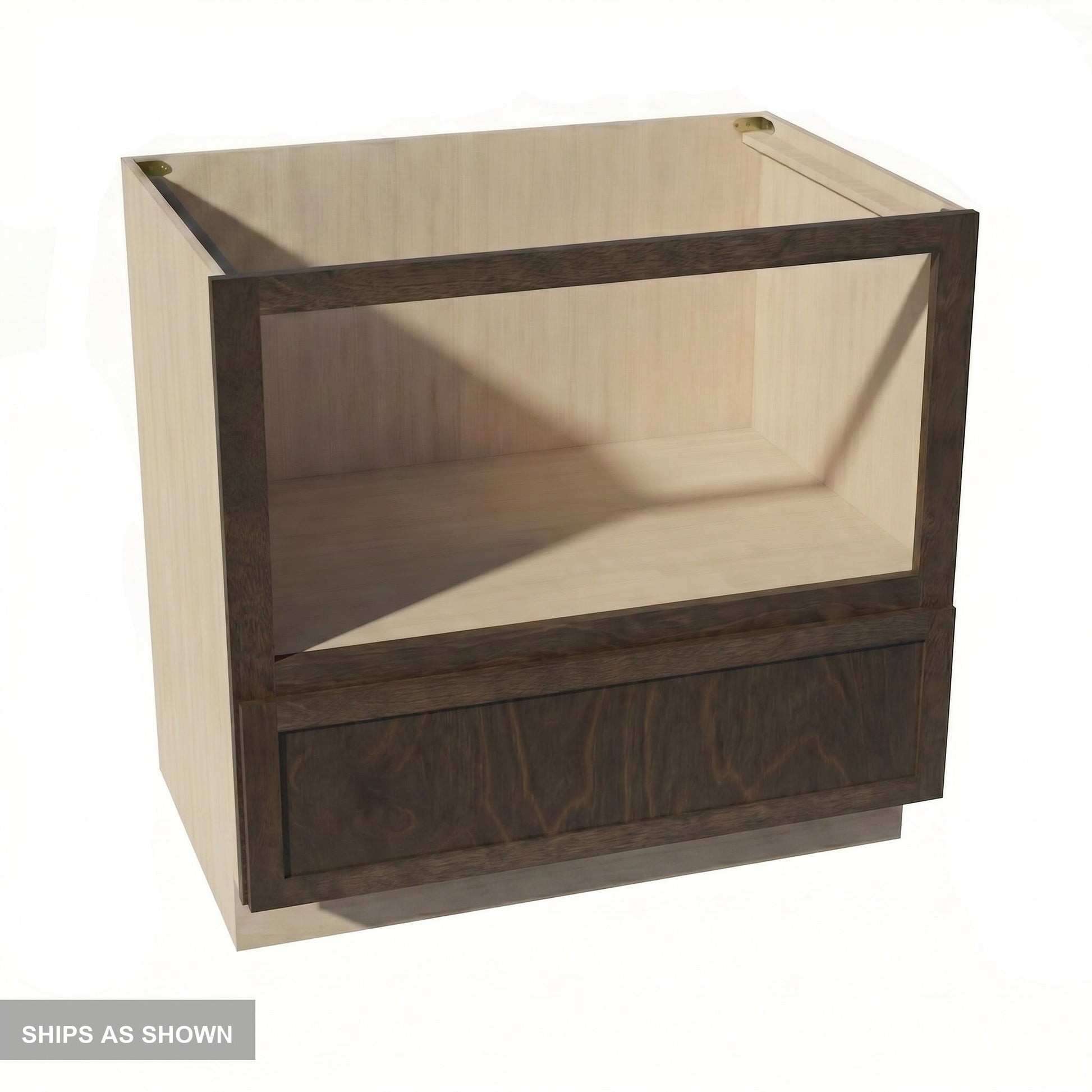 Slim Shaker Microwave Base Cabinet 27" (BMC27) · Slim