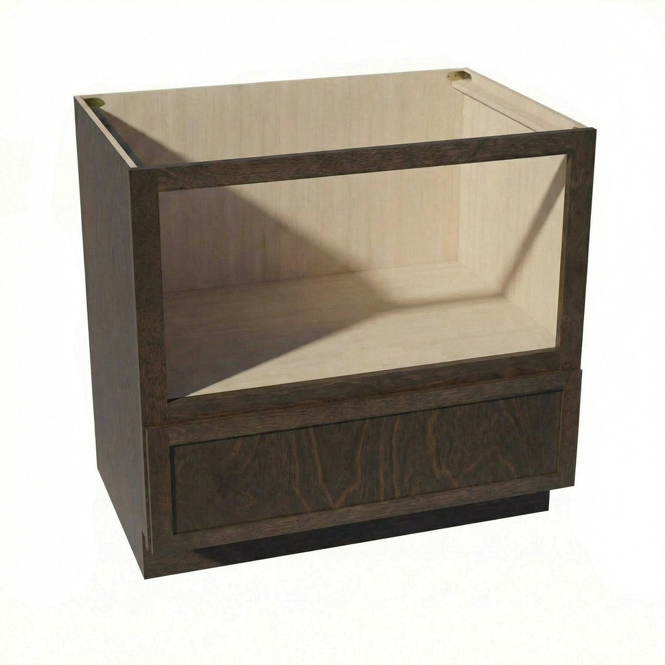 Slim Shaker Microwave Base Cabinet 27" (BMC27) · Slim