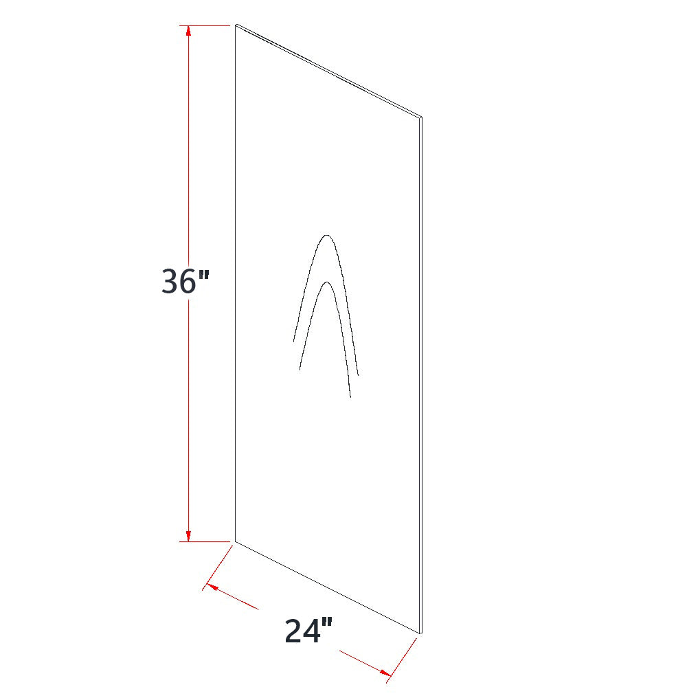 Base End Skin Panel (Plywood) (BSP2436) · Ardelle