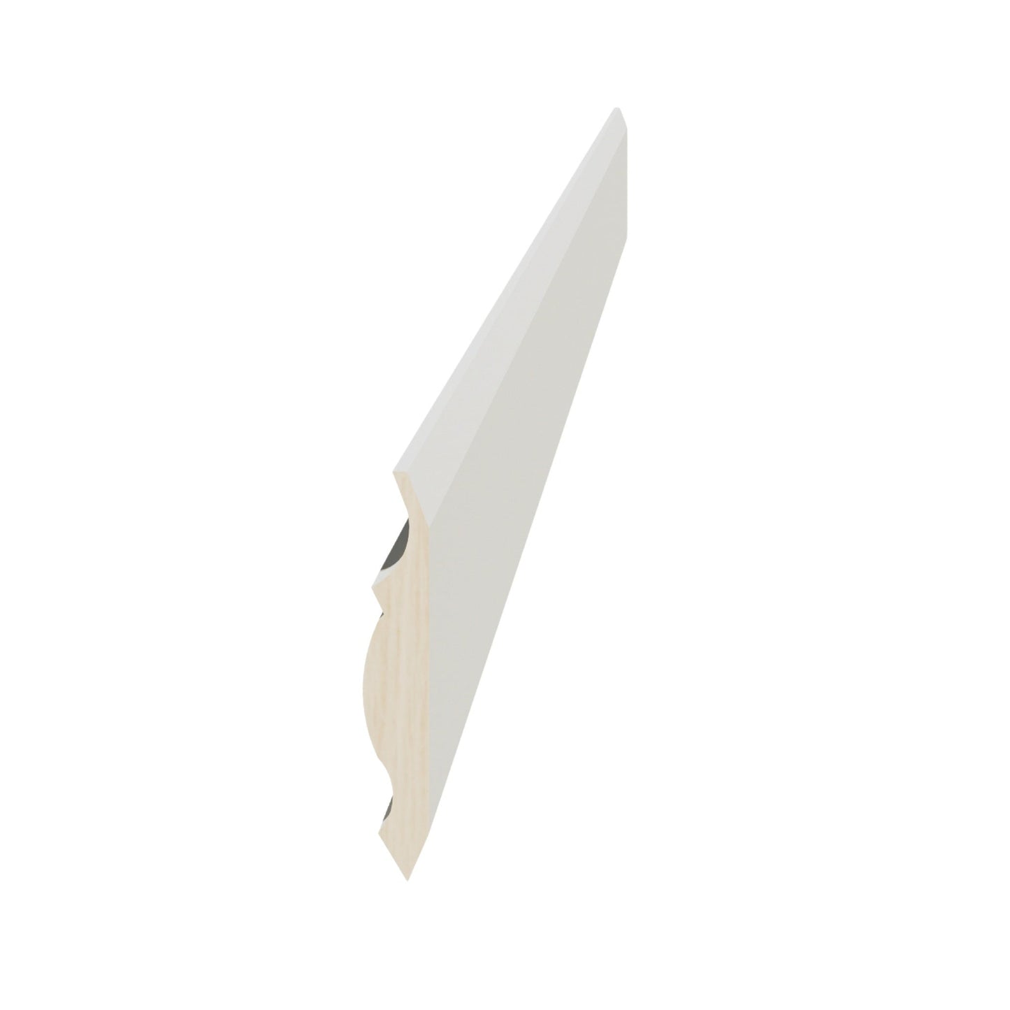 Crown Molding (CM1) · Tallis - Swan White - Hero