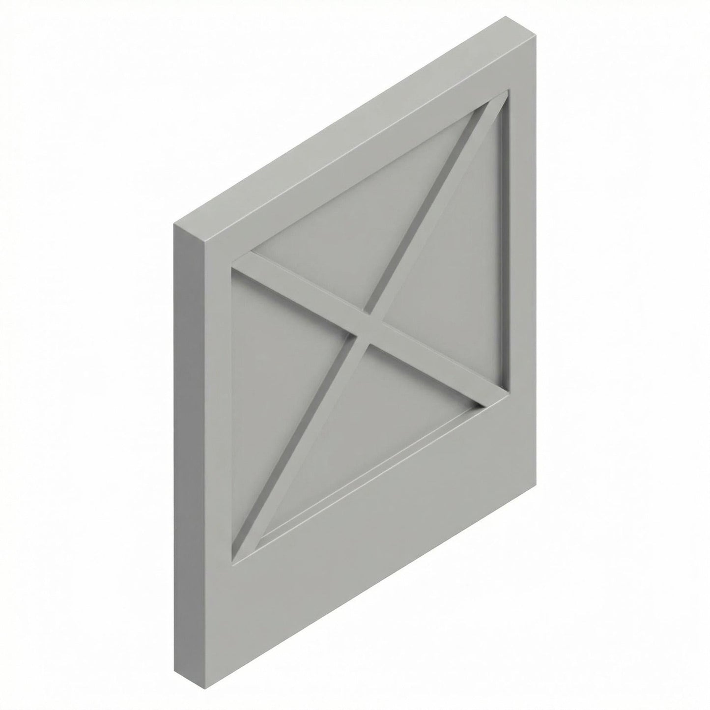 Cross Style End Panel (CSEP3636) · Ardelle - Ash - Hero