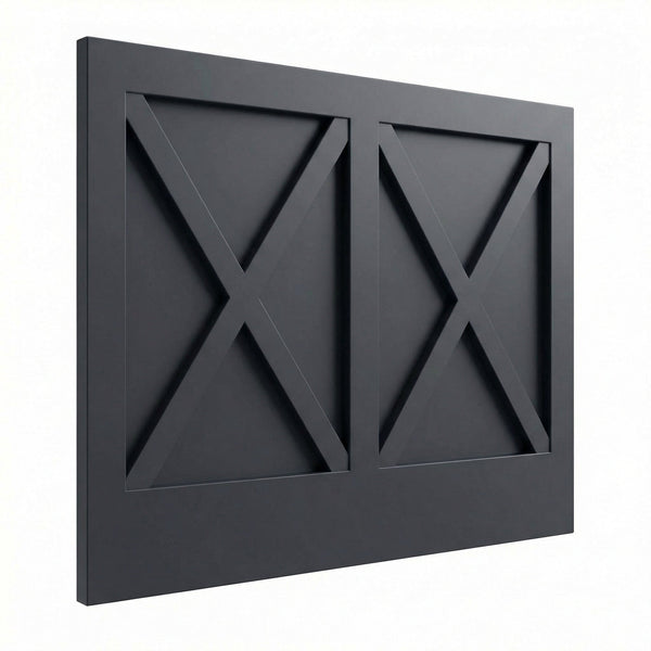 Cross Style End Panel (CSEP4836) · Ardelle - Ebony - Hero