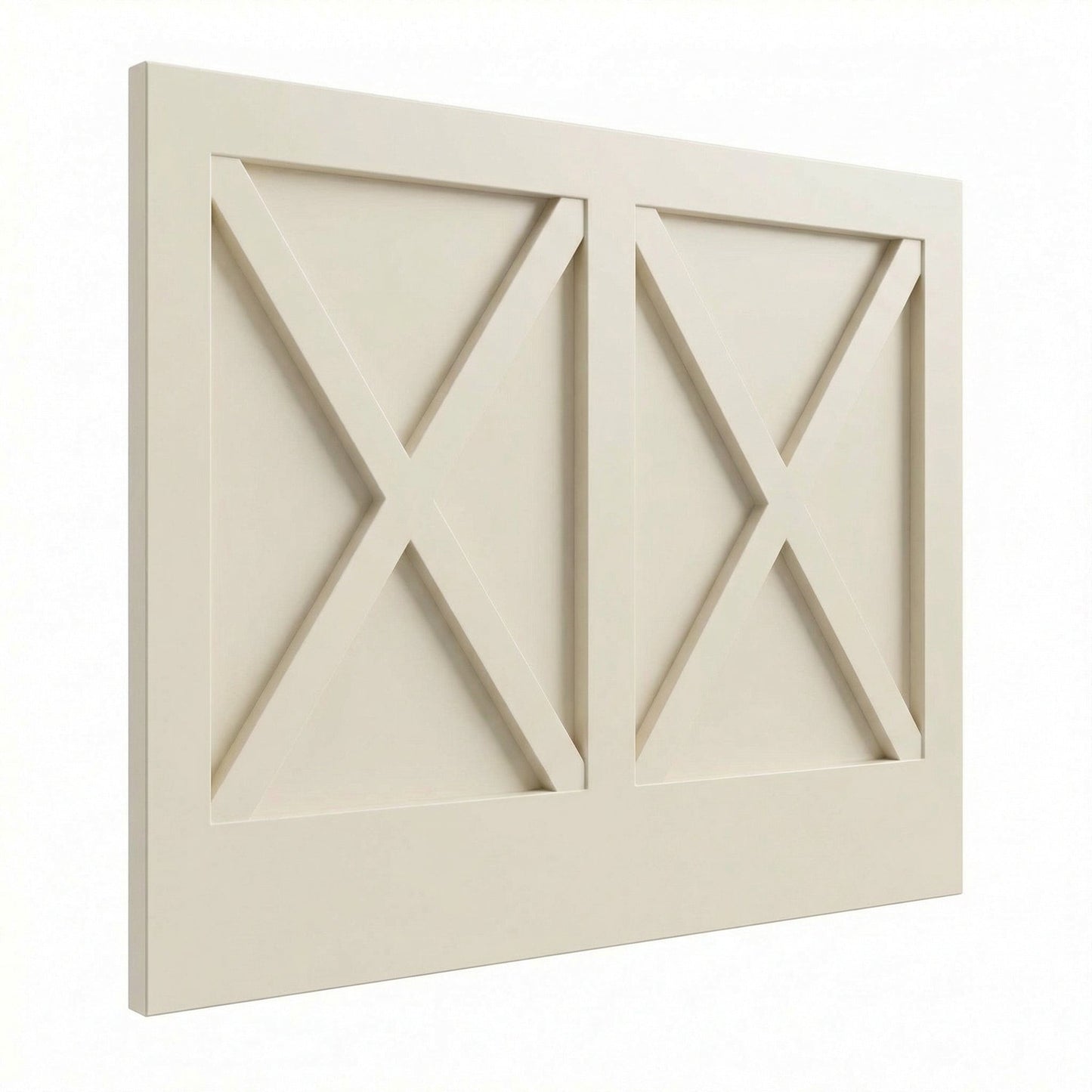 Cross Style End Panel (CSEP4836) · Tallis - Swan White - Hero