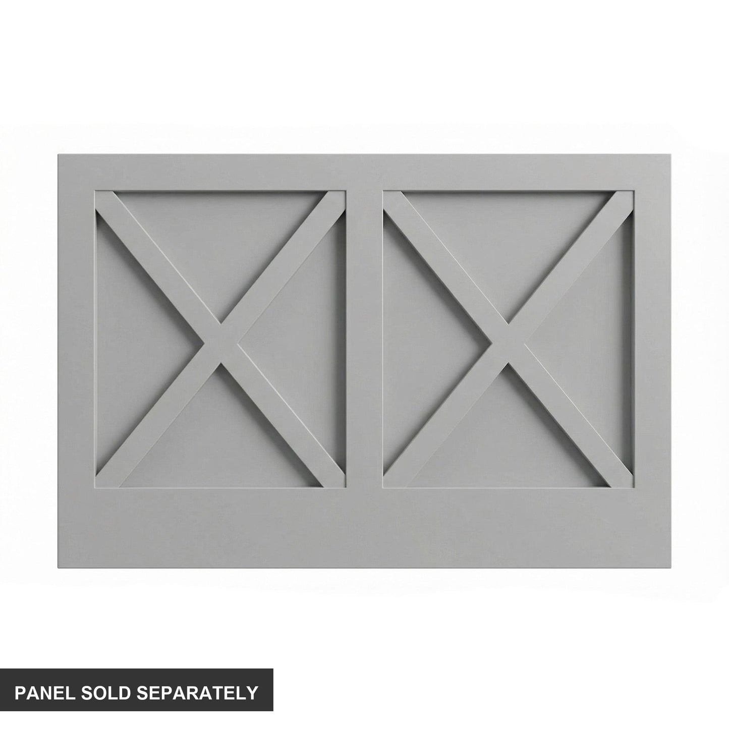 Cross Style End Panel (CSEP6036) · Ardelle - Ash - Product