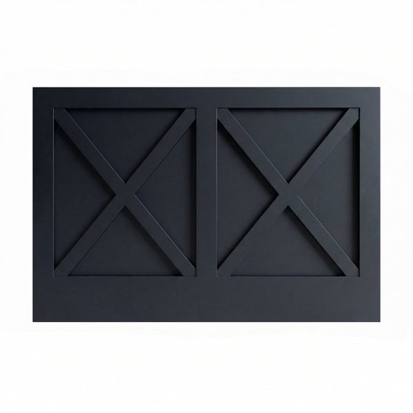 Cross Style End Panel (CSEP6036) · Ardelle - Ebony - Hero