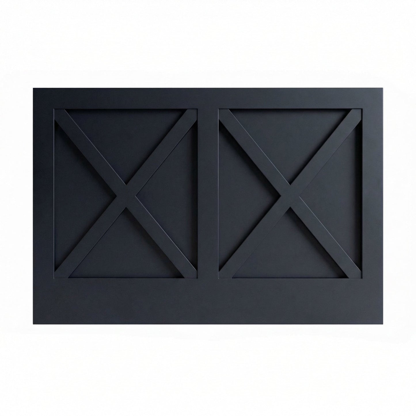 Cross Style End Panel (CSEP6036) · Ardelle - Ebony - Hero