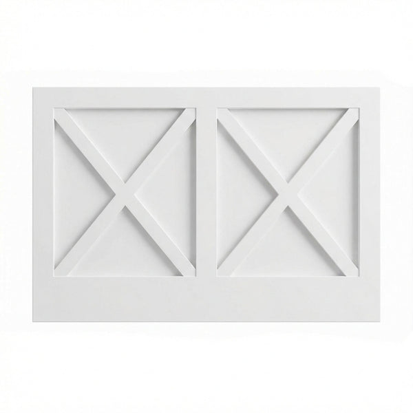 Cross Style End Panel (CSEP6036) · Ardelle - White - Hero