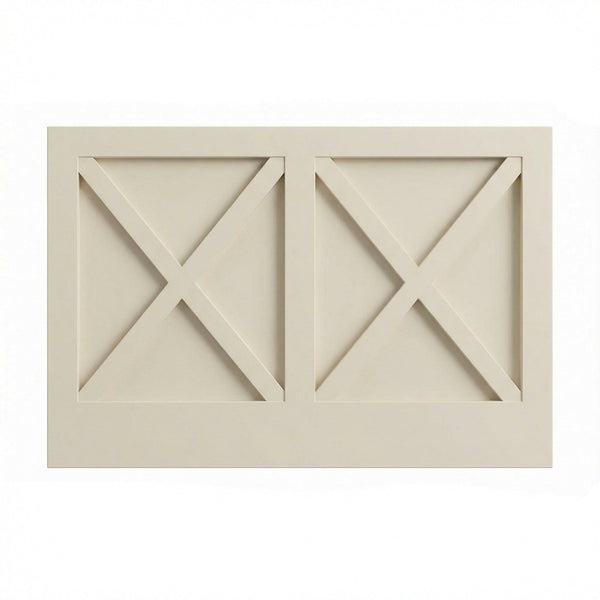 Cross Style End Panel (CSEP6036) · Tallis - Swan White - Hero