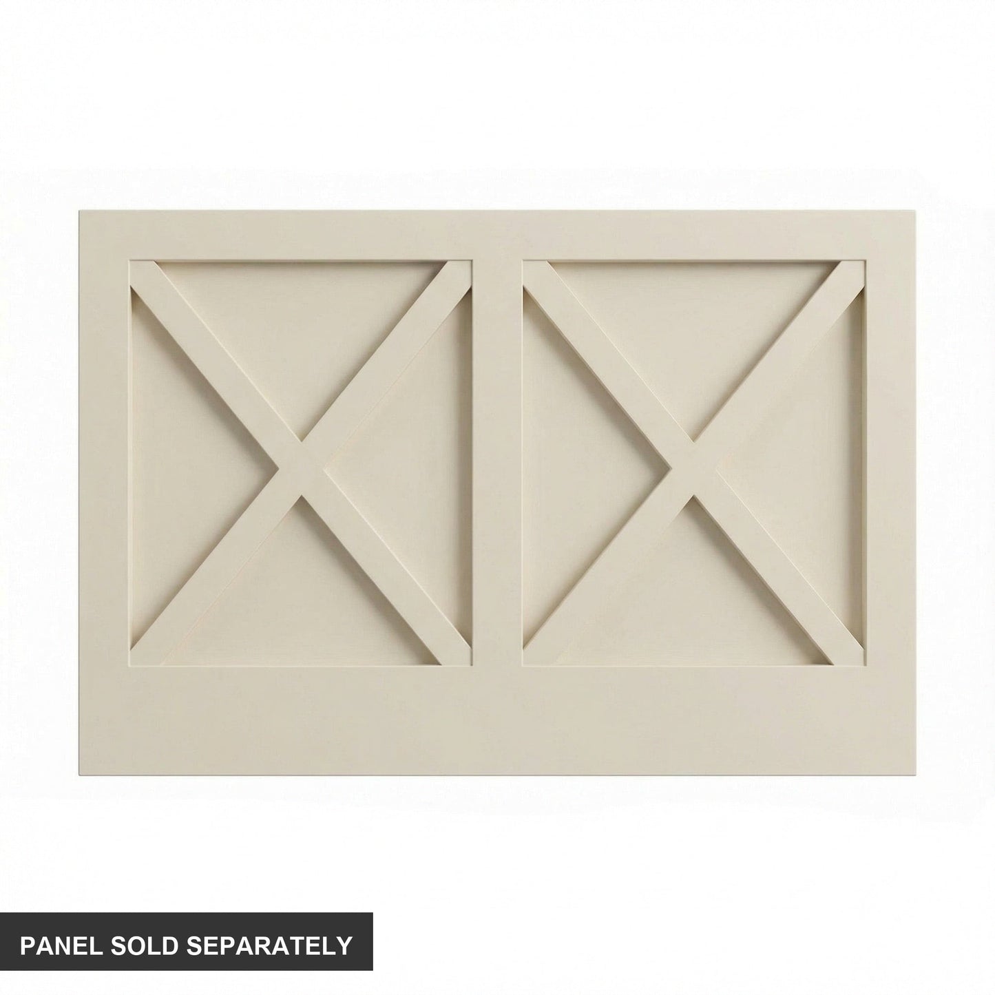 Cross Style End Panel (CSEP6036) · Tallis - Swan White - Product