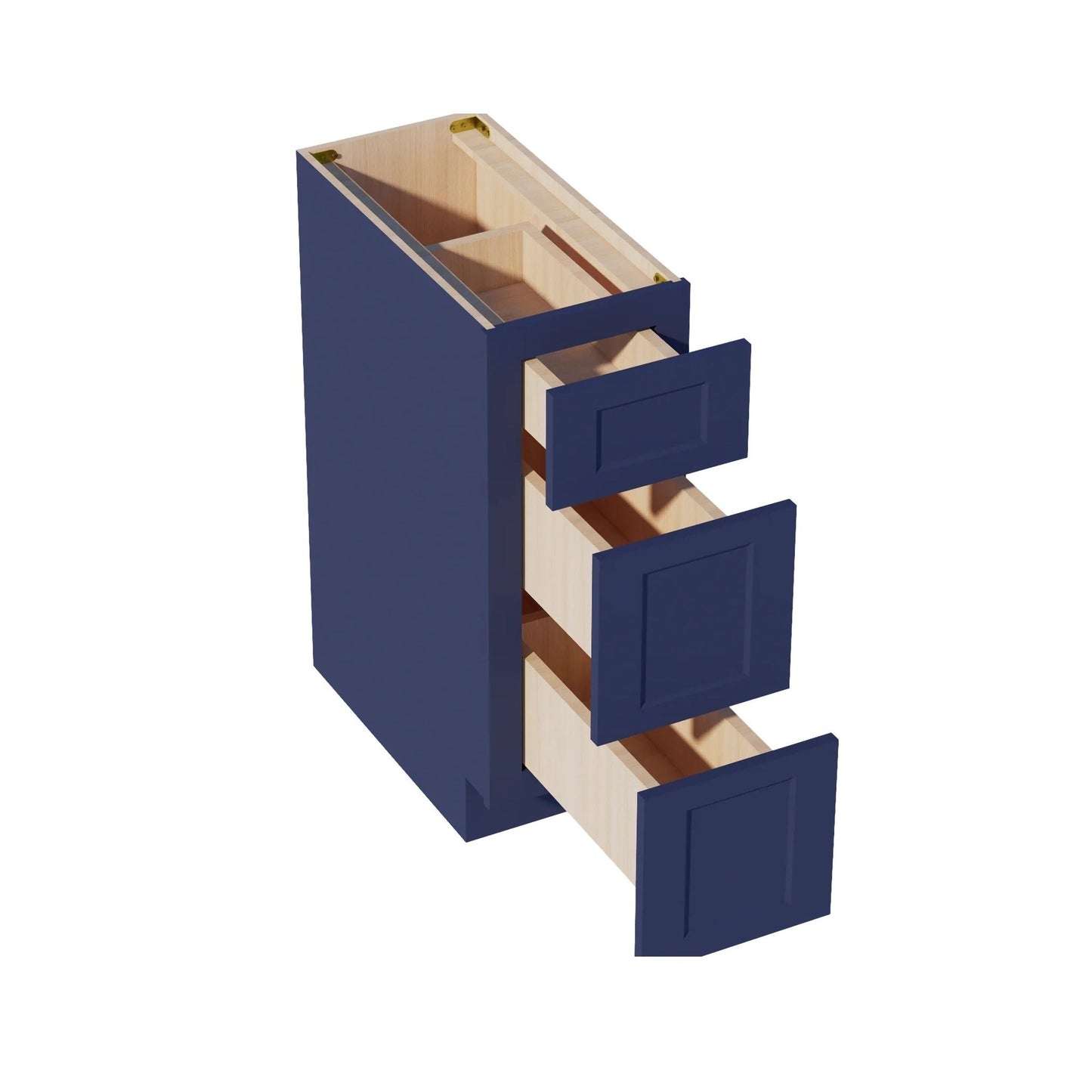 Quik Cabinets DB12 Ardelle Blue - Interior