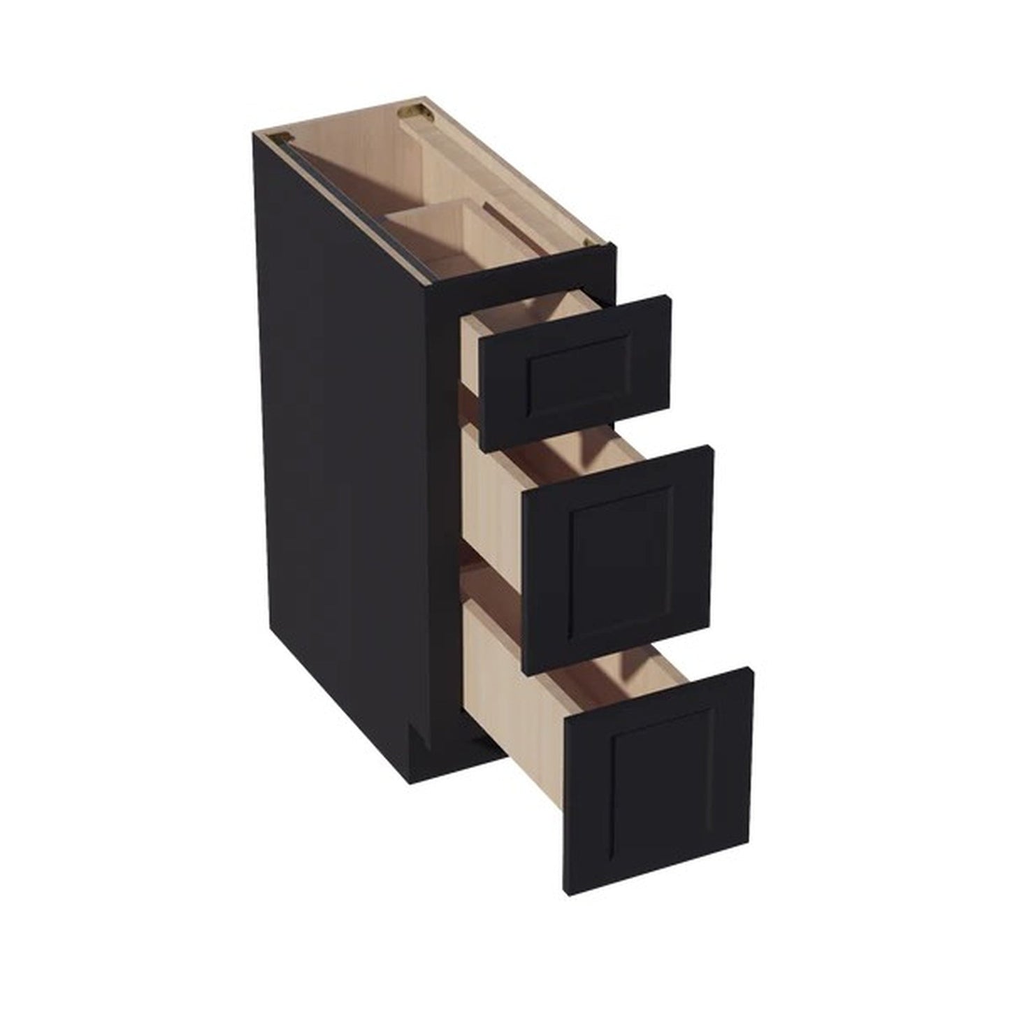 Quik Cabinets DB12 Ardelle Ebony - Interior