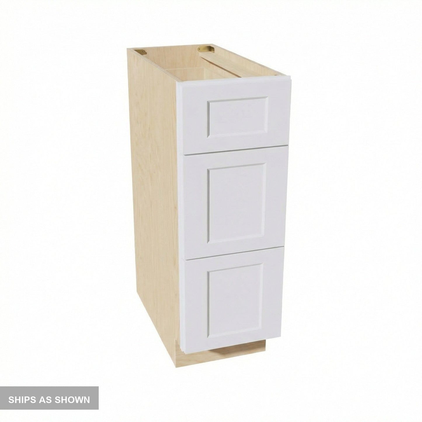 Quik Cabinets DB12 Ardelle White - Flatpack
