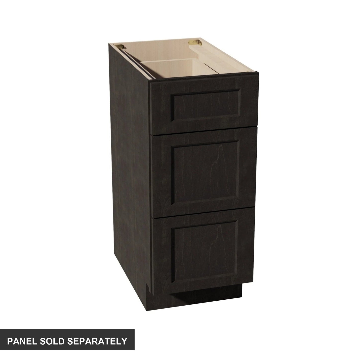 Shaker Drawer Base Cabinet 15" (DB15) · Ardelle - Charcoal - Product