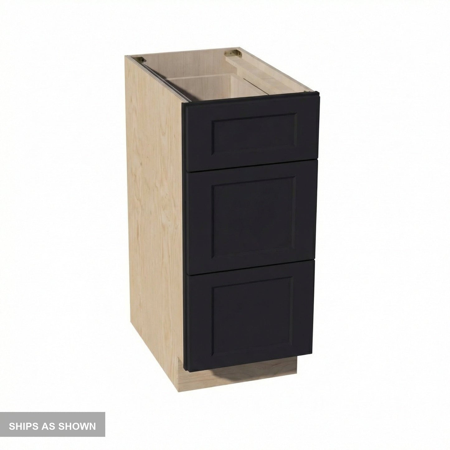 Quik Cabinets DB15 Ardelle Ebony - Flatpack