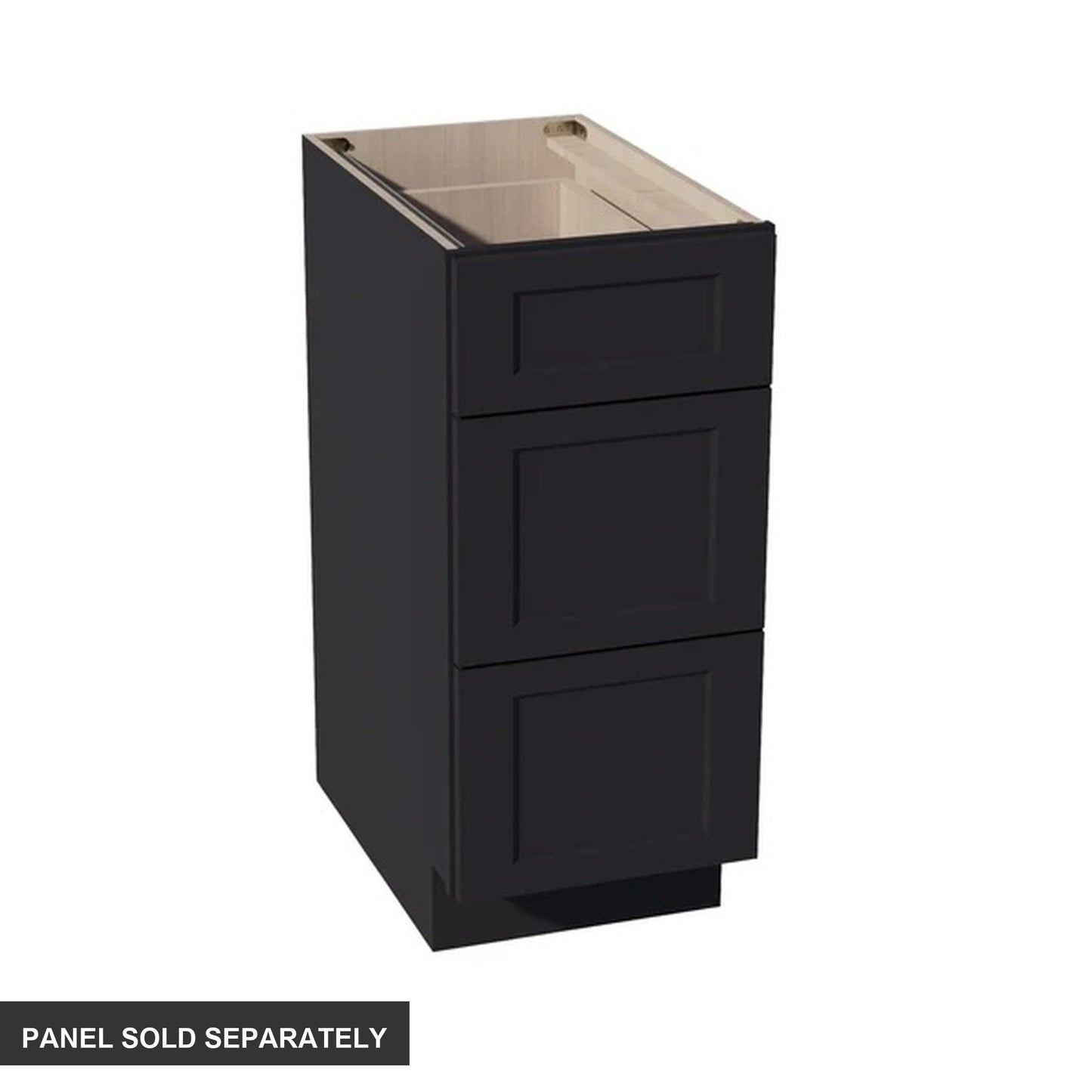 Shaker Drawer Base Cabinet 15" (DB15) · Ardelle - Ebony - Product