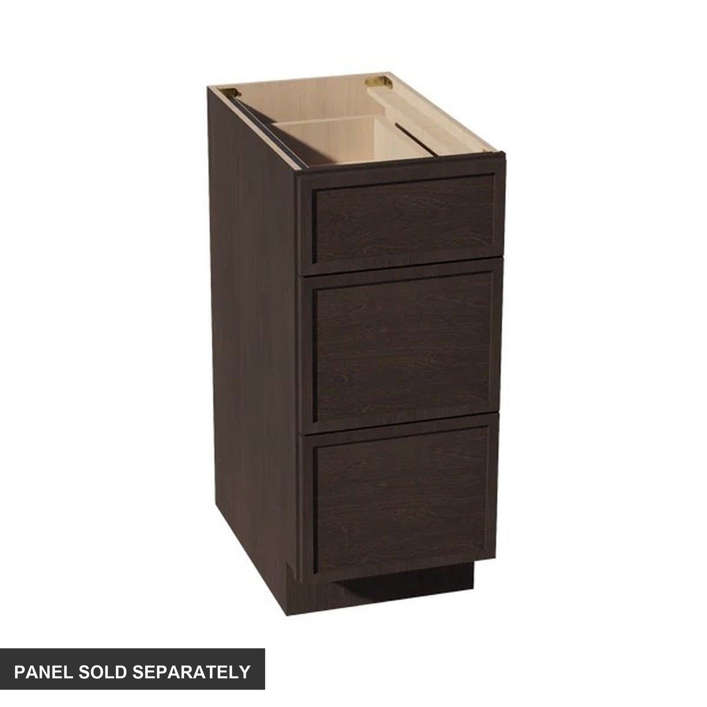 Slim Shaker Drawer Base Cabinet 15" (DB15) · Slim - Mocha - Product