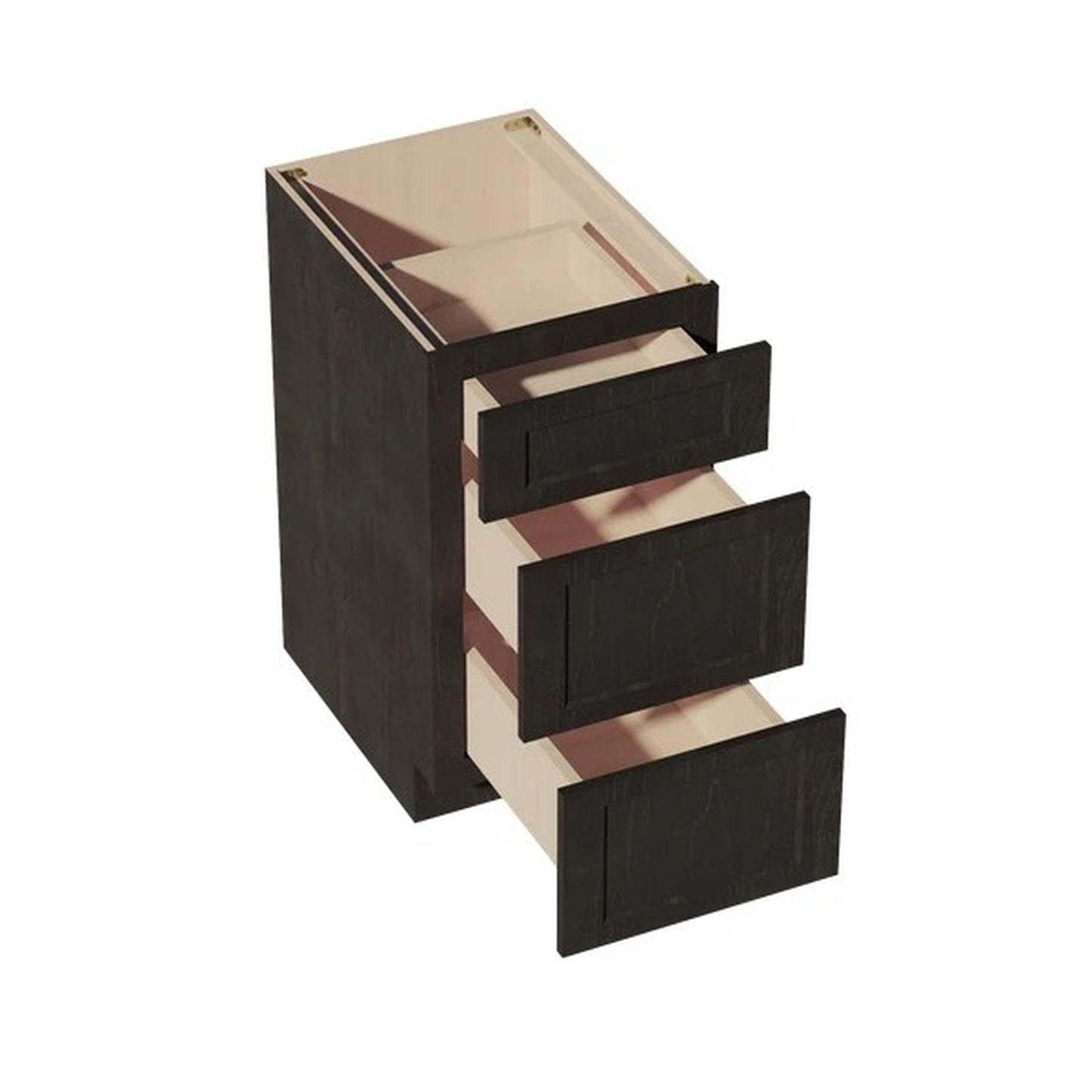 Quik Cabinets DB18 Ardelle Charcoal - Interior