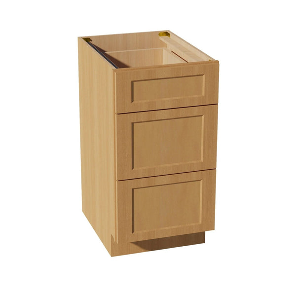 Shaker Drawer Base Cabinet 18" (DB18) · Ardelle - Timber - Hero
