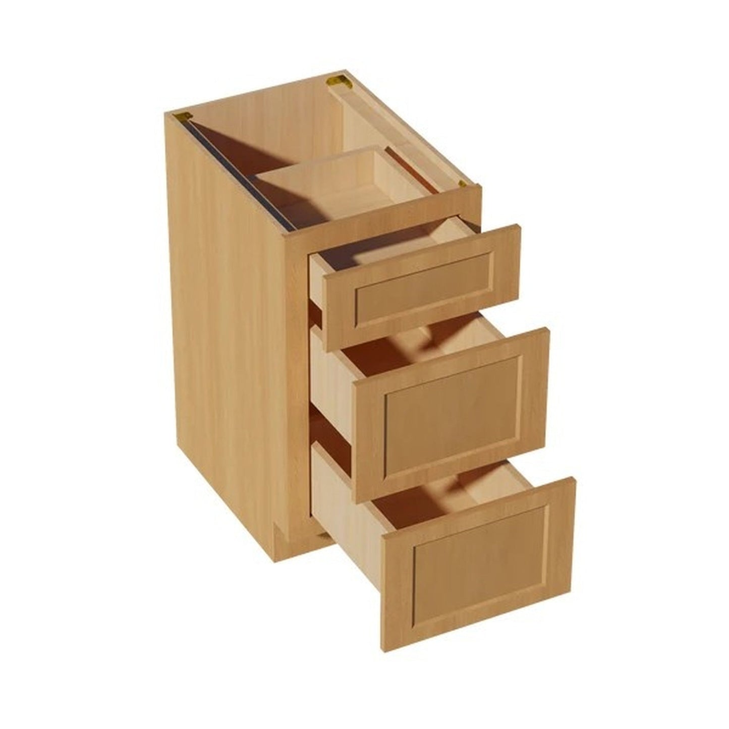 Shaker Drawer Base Cabinet 18" (DB18) · Ardelle - Timber - Interior