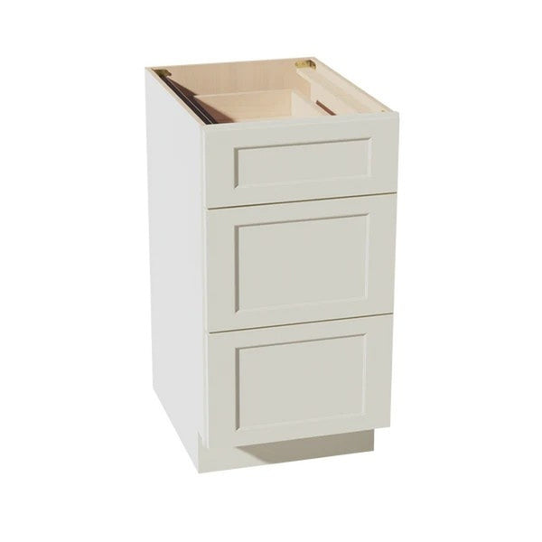 Shaker Drawer Base Cabinet 18" (DB18) · Tallis - Swan White - Hero