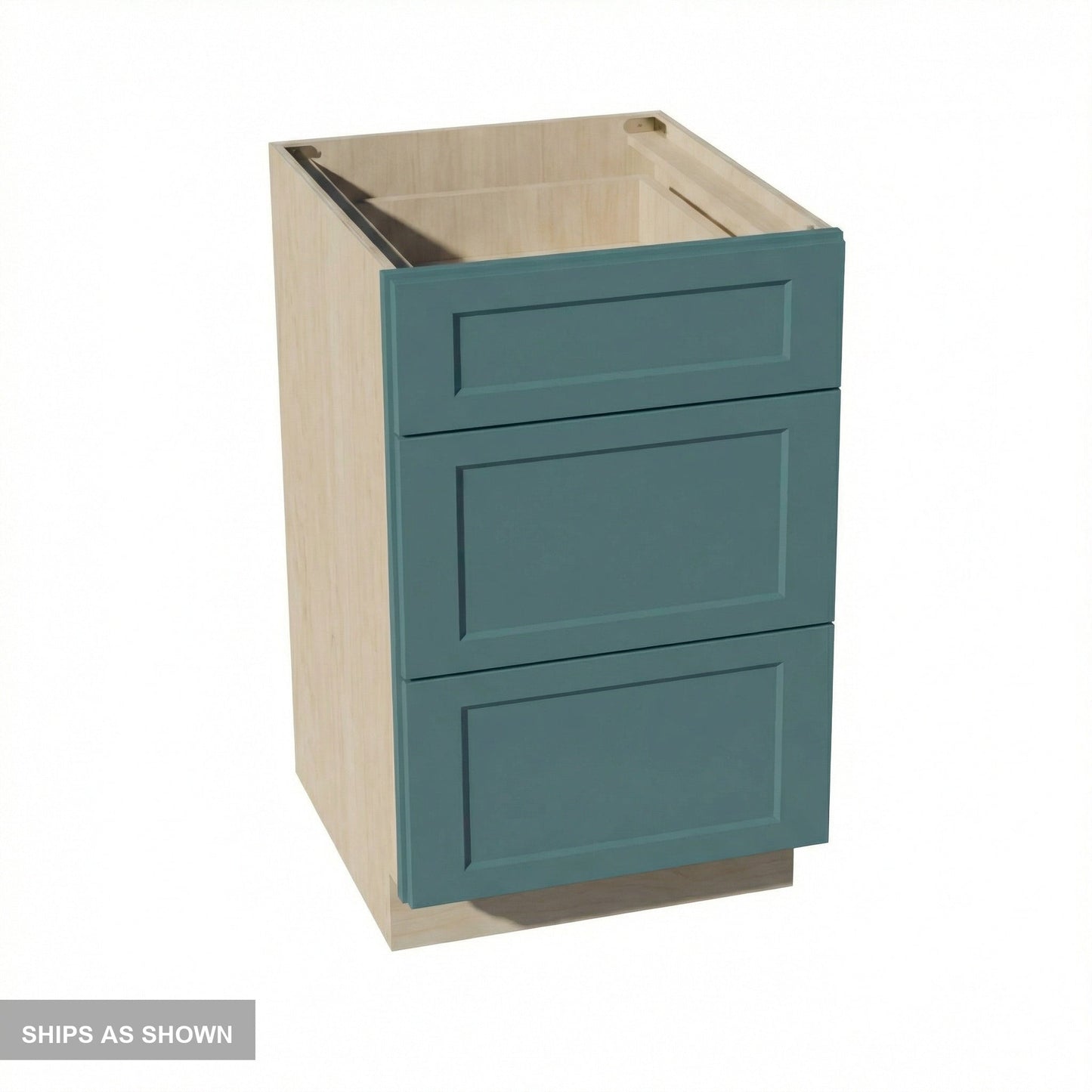 Shaker Drawer Base Cabinet 21" (DB21) · Tallis - Fairy Green - Flat Pack