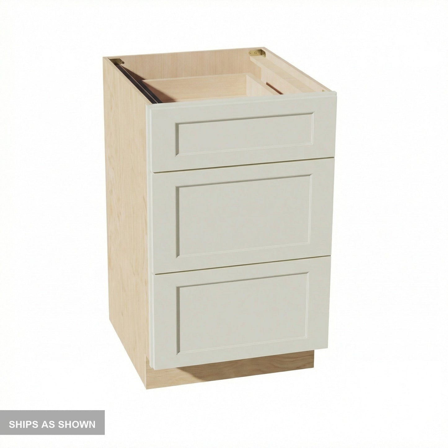Quik Cabinets DB21 Tallis Swan White - Flatpack