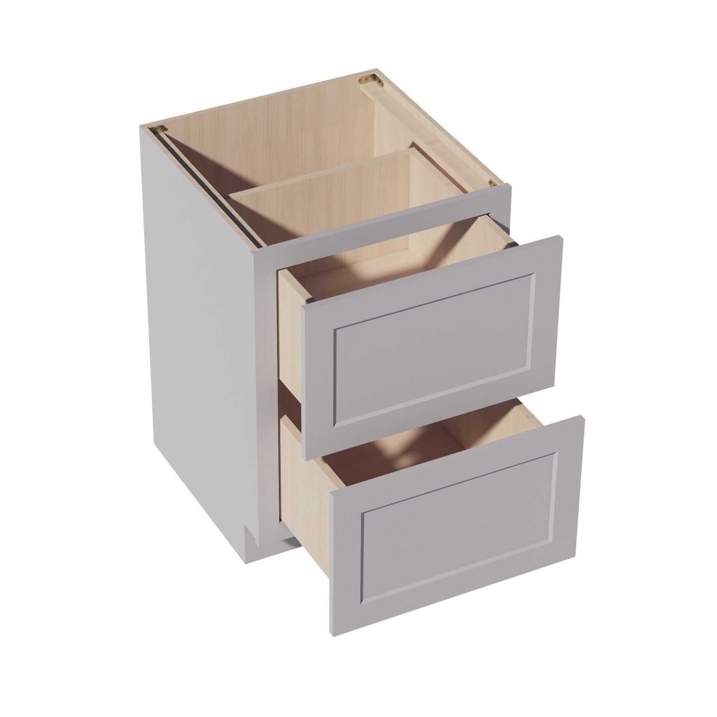 Quik Cabinets DB24-2 Ardelle Ash - Interior