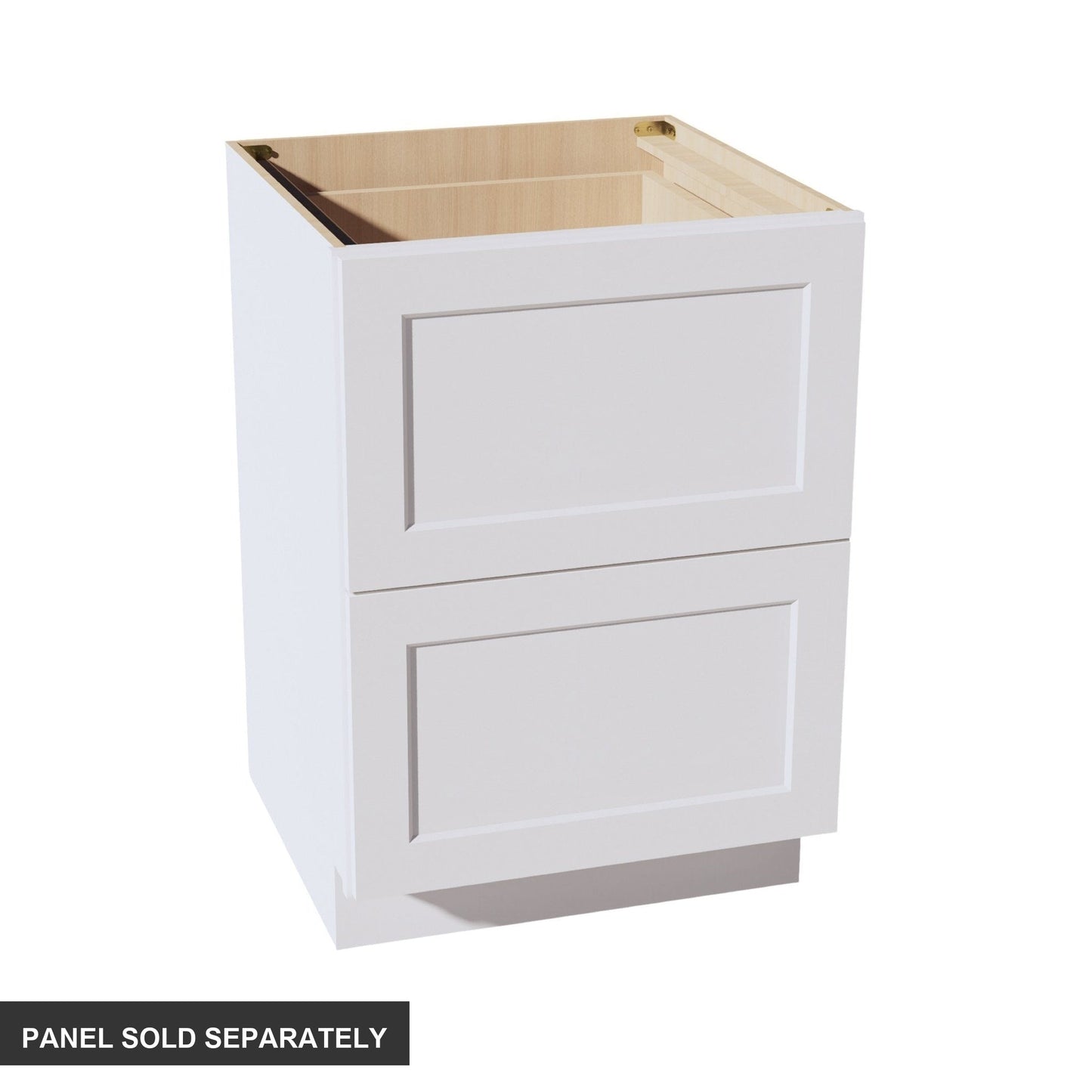 Shaker Drawer Base Cabinet 24" (DB24-2) · Ardelle - White - Product