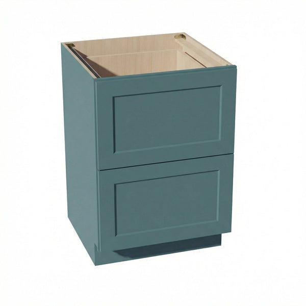 Shaker Drawer Base Cabinet 24" (DB24-2) · Tallis - Fairy Green - Hero
