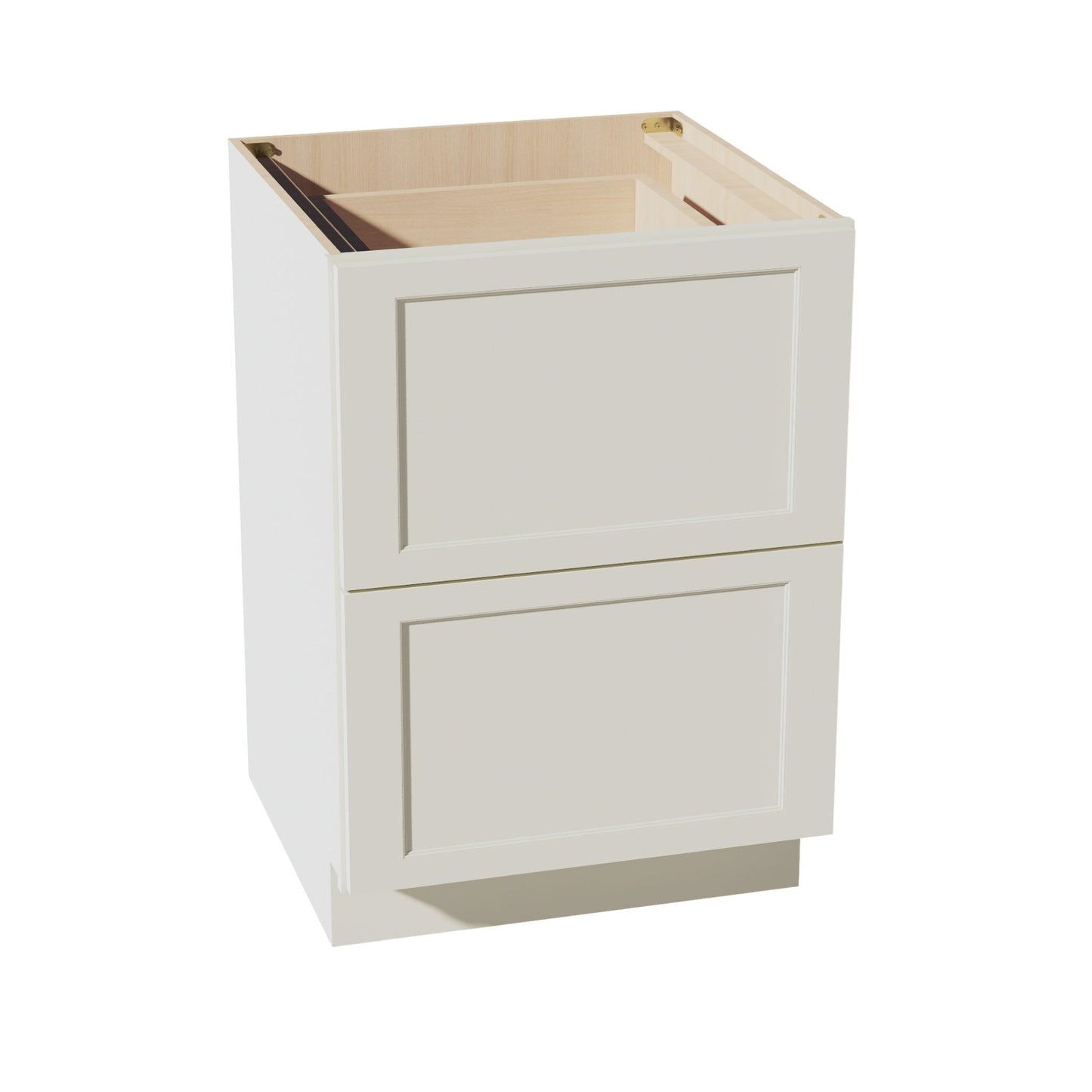 Shaker Drawer Base Cabinet 24" (DB24-2) · Tallis - Swan White - Hero