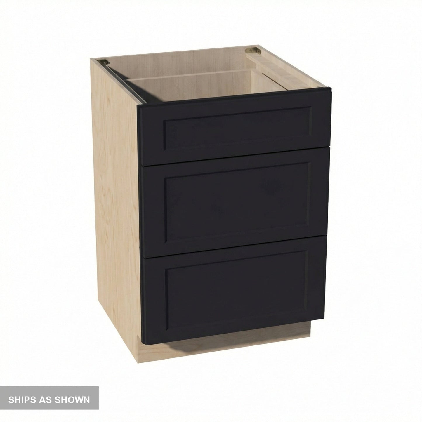 Quik Cabinets DB24 Ardelle Ebony - Flatpack