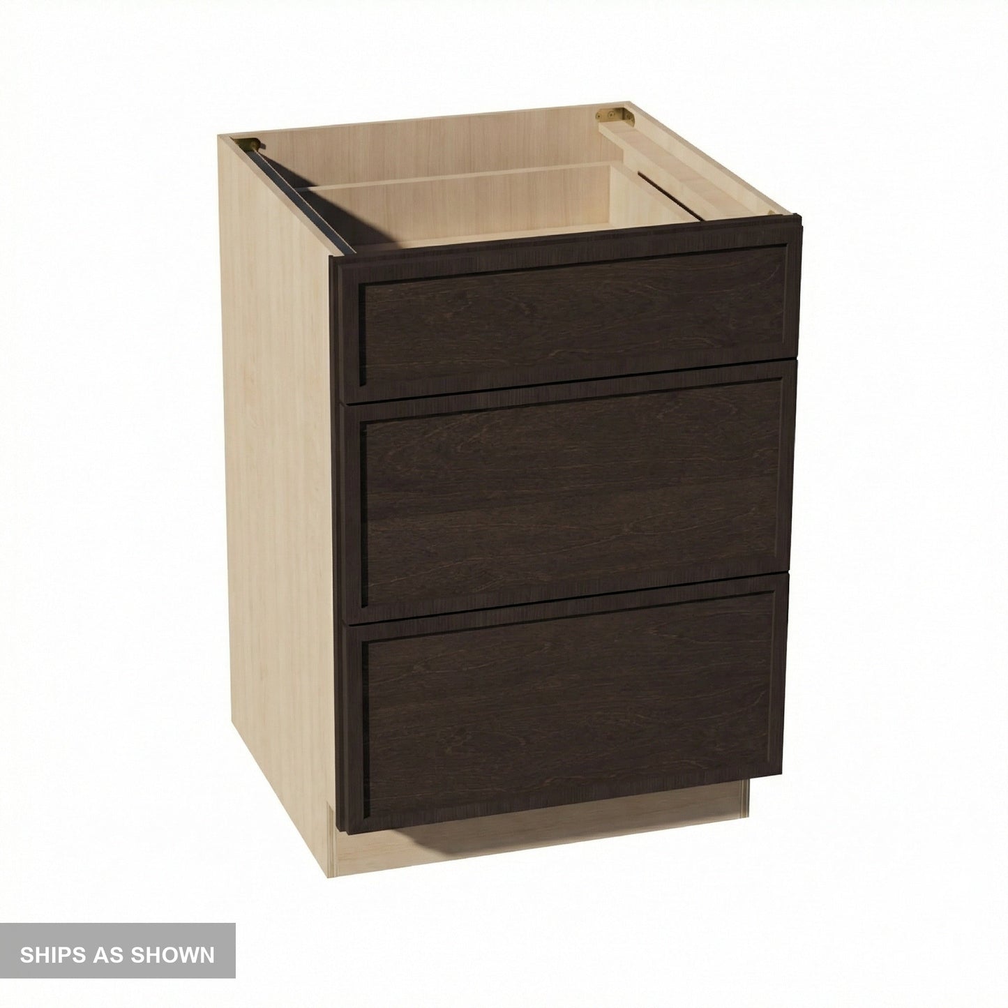Quik Cabinets DB24 Slim Mocha - Flatpack