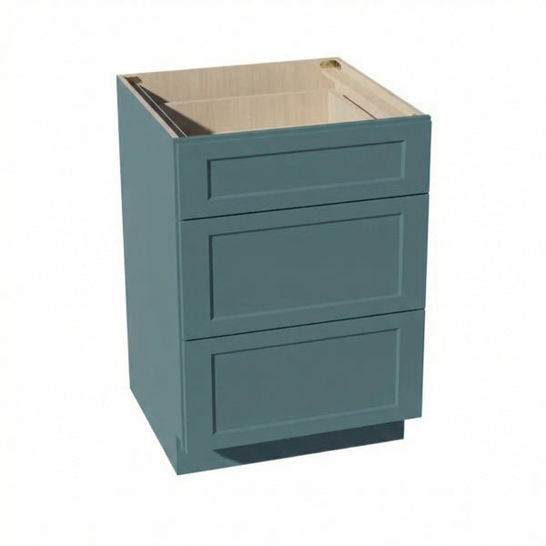 Shaker Drawer Base Cabinet 24" (DB24) · Tallis - Fairy Green - Hero
