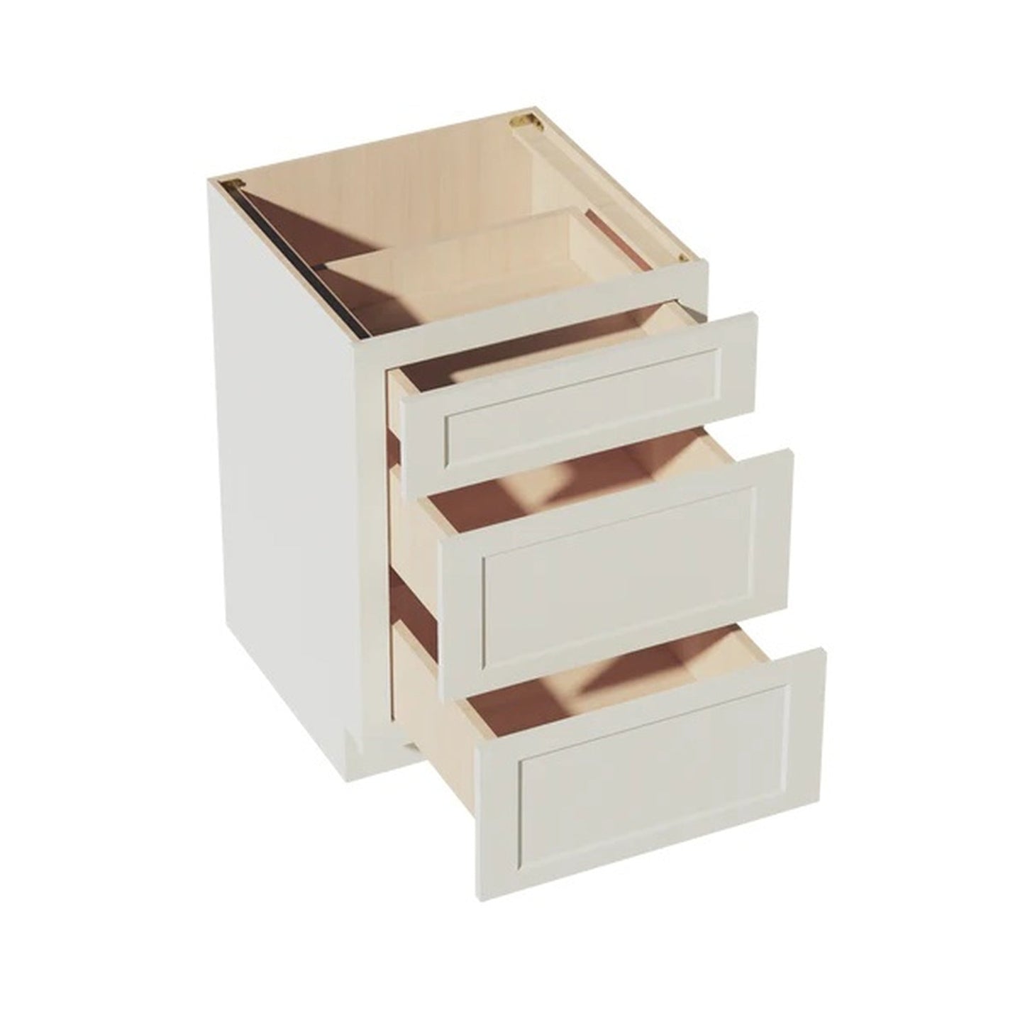 Quik Cabinets DB24 Tallis Swan White - Interior