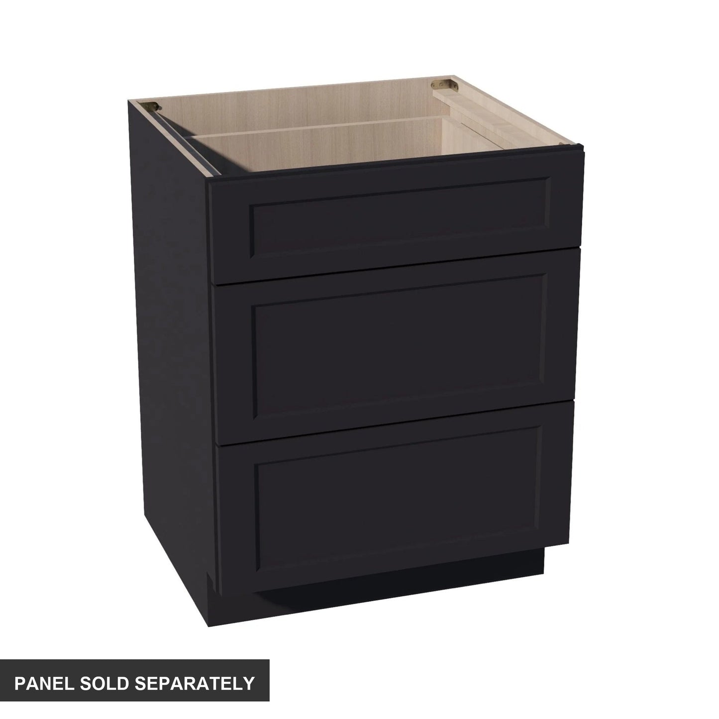 Shaker Drawer Base Cabinet 27" (DB27) · Ardelle - Ebony - Product