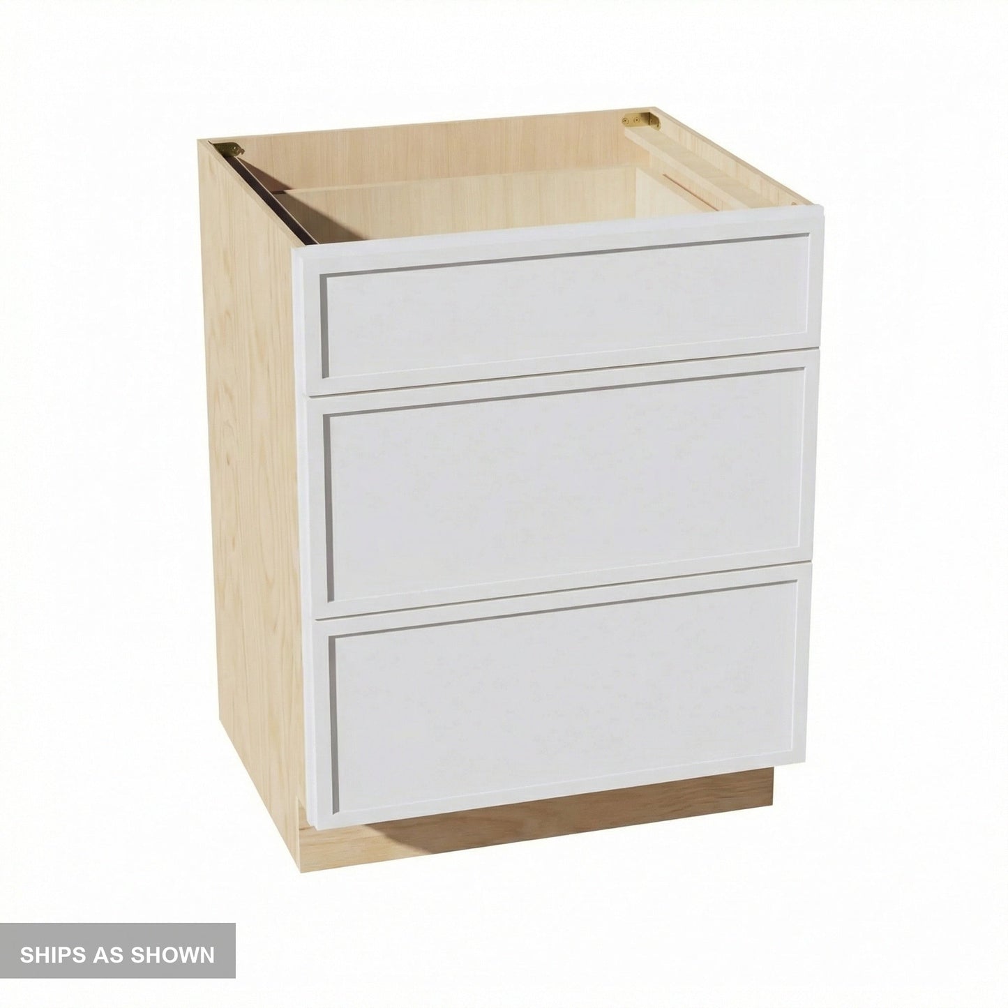 Quik Cabinets DB27 Slim Frost - Flatpack