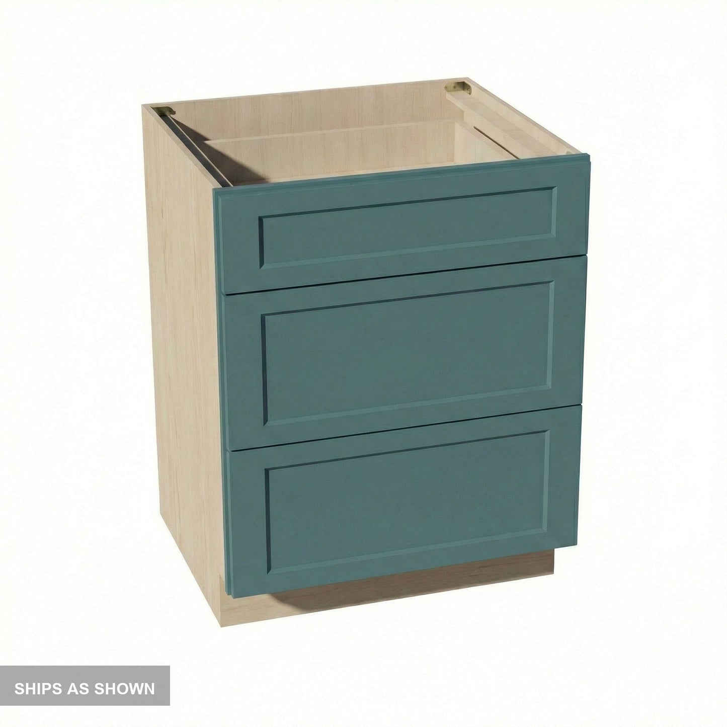 Shaker Drawer Base Cabinet 27" (DB27) · Tallis - Fairy Green - Flat Pack