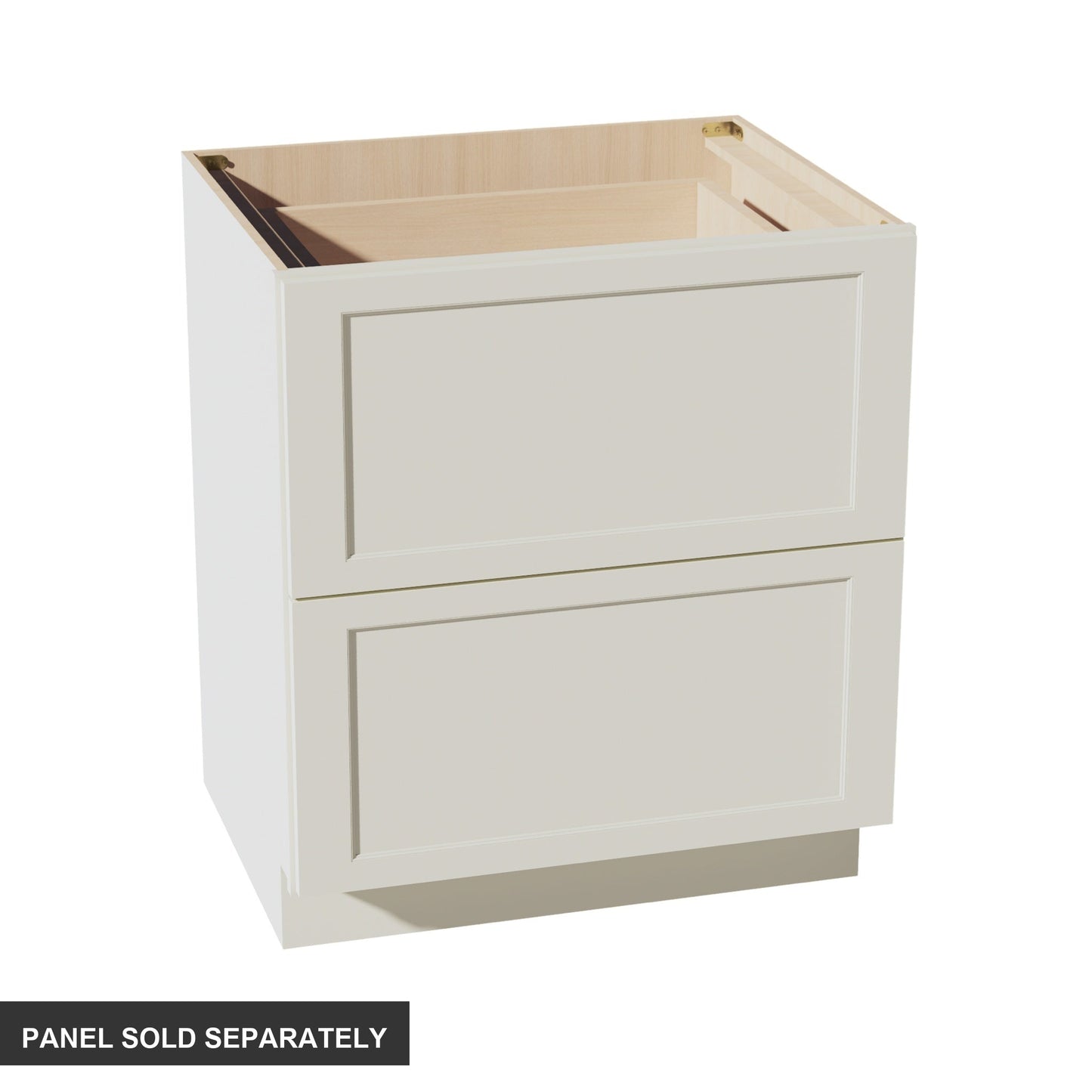 Shaker Drawer Base Cabinet 30" (DB30-2) · Tallis - Swan White - Product