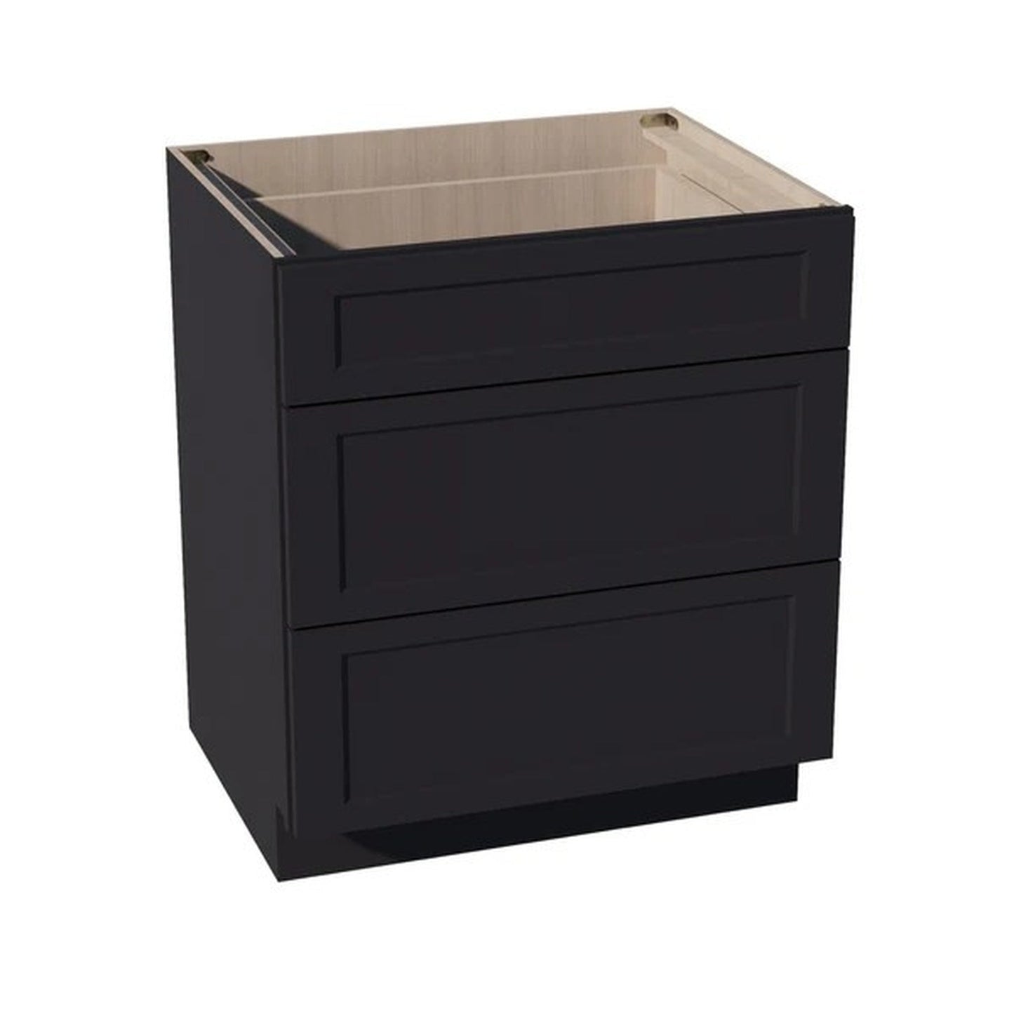 Shaker Drawer Base Cabinet 30" (DB30) · Ardelle - Ebony - Hero