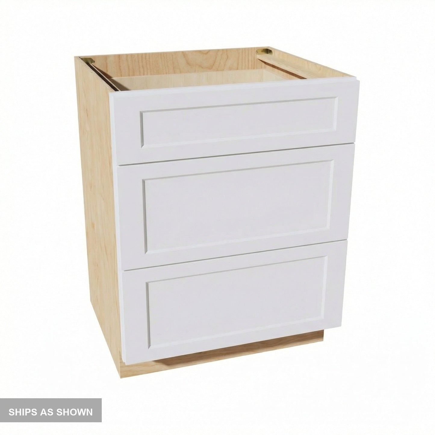 Quik Cabinets DB30 Ardelle White - Flatpack