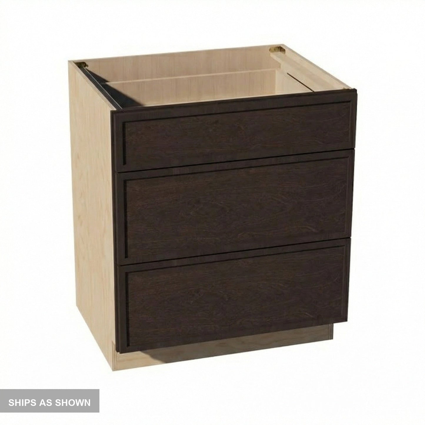 Quik Cabinets DB30 Slim Mocha - Flatpack
