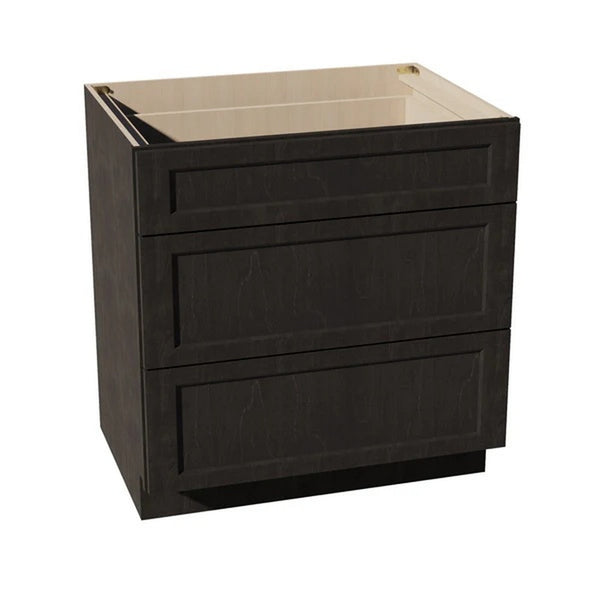 Shaker Drawer Base Cabinet 33" (DB33) · Ardelle - Charcoal - Hero