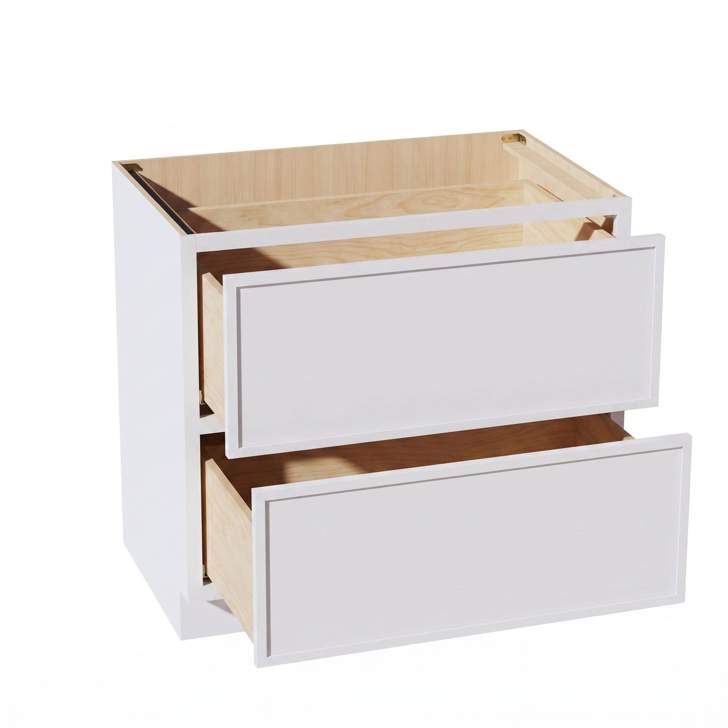 Quik Cabinets DB36-2 Slim Frost - Interior