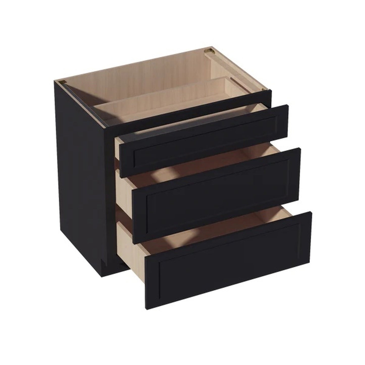 Quik Cabinets DB36 Ardelle Ebony - Interior