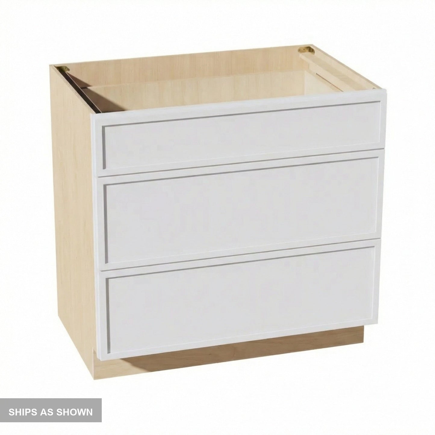 Quik Cabinets DB36 Slim Frost - Flatpack