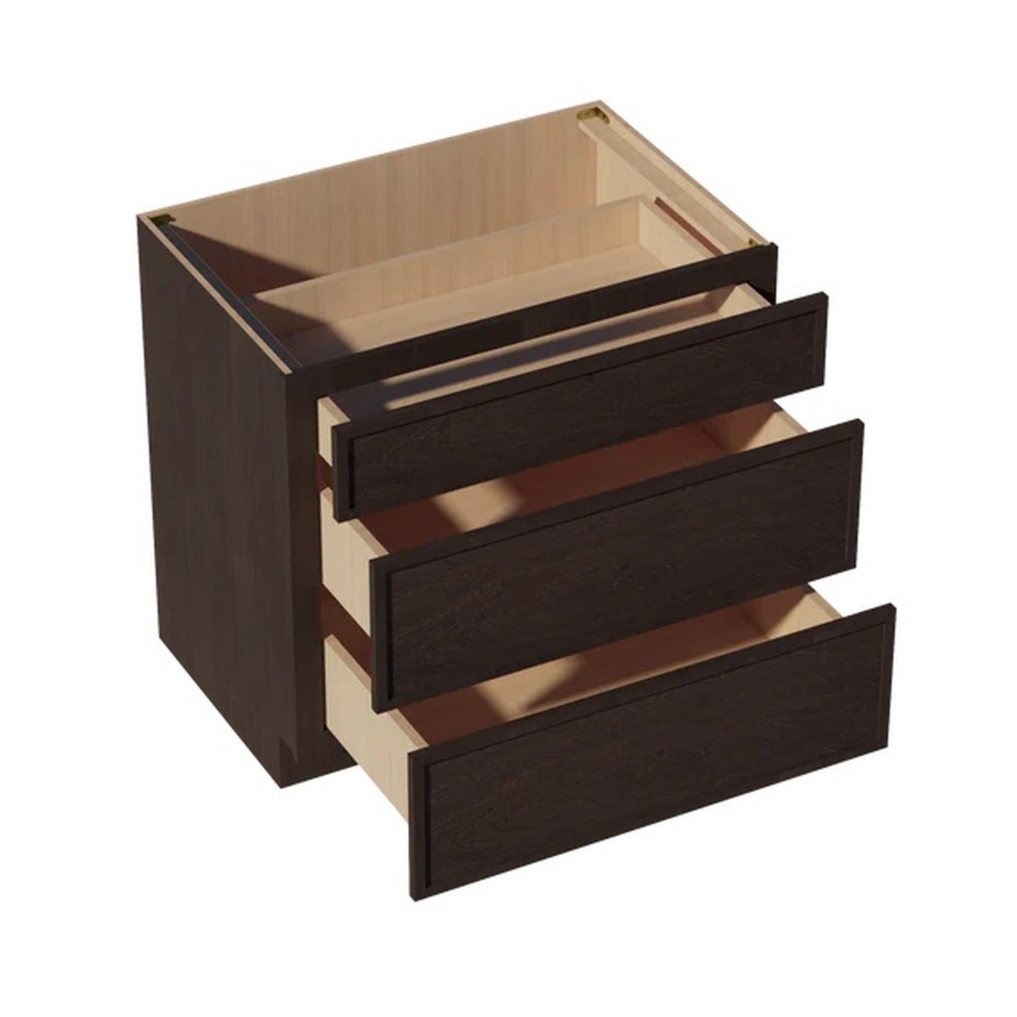 Quik Cabinets DB36 Slim Mocha - Interior